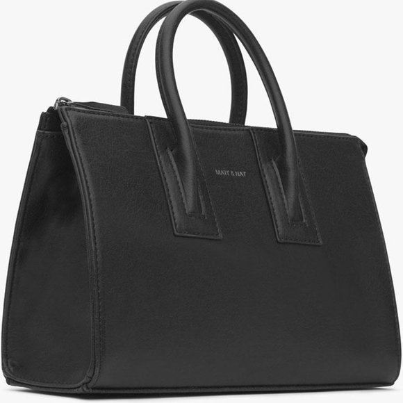 Matt & Nat Tacoma Black Mini Satchel - Picture 2 of 8